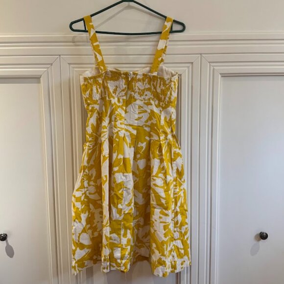 R&K Originals Yellow Floral Sundress - Size 10 - Picture 2 of 5